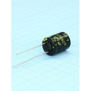 Конденсатор 100мкФ 50В 10*12.5мм 105C (упаковка 4шт) Hitano EXR101M50B 480мА 5000час