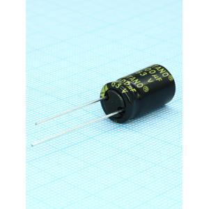 Конденсатор 100мкФ 63В 10*16мм 105C (упаковка 2шт) Hitano EXR101M63B 630мА 5000час