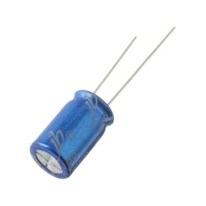 Конденсатор 10мкФ 400В 10*16мм 105С (упаковка 5шт) JB JRB2G100M05001000160000B 105мА 2000час