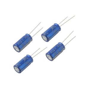 Конденсатор 10мкФ 450В 10*20мм 105С (упаковка 4шт) JB JRB2W100M05001000200000B 120мА 2000час