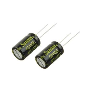 Конденсатор 10мкФ 450В 13*20мм 105С (упаковка 2шт) Suntan TS13D22W100MSB0B0R 330мА 8000час