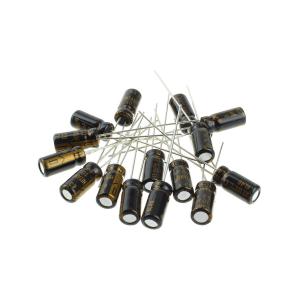 Конденсатор 10мкФ 63В 5*11мм 105C (упаковка 15шт) Hitano EXR100M63B 110мА 2000час