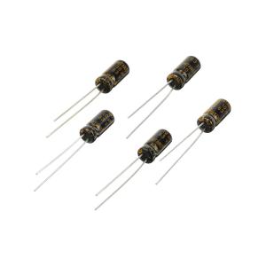 Конденсатор 10мкФ 63В 5*11мм 105C (упаковка 5шт) Hitano EXR100M63B 110мА 2000час