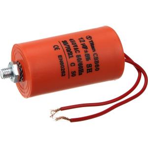 Конденсатор 12/450V 50/60Hz (5%) пускач гибкие, болт