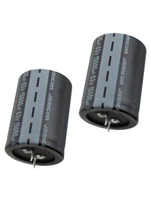Конденсатор 15000мкФ 63В 35*50мм 85С (упаковка 2шт) Jamicon TLS159M063S1A5T50L Snap-in 5300мА 2000час