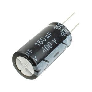 Конденсатор 150мкФ 400В 18*35мм 105С Jwco KM151M2GBKJ1835EBK 550мА 2000час