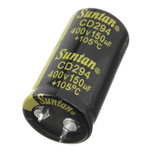 Конденсатор 150мкФ 400В 22*40мм 105С Suntan TS13DR2G151MSB0D0R Snap-in 2000час