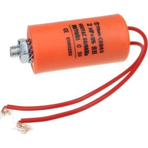 Конденсатор 2/450V 50/60Hz (5%) пускач гибкие, болт