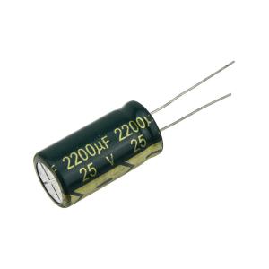 Конденсатор 2200/25V 105C d12 h25