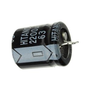 Конденсатор 2200/63V 85C d22 h25