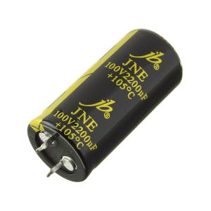 Конденсатор 2200мкФ 100В 22*45мм 105C JB JNE2A222M10002200450 Snap-in 2000мА 2000час