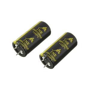 Конденсатор 2200мкФ 100В 22*45мм 105C (упаковка 2шт) JB JNE2A222M10002200450 Snap-in 2000мА 2000час