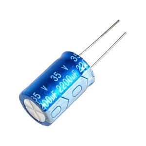 Конденсатор 2200мкФ 35В 16*25мм 105С JB JRB1V222M07501600250000B 937мА 2000час