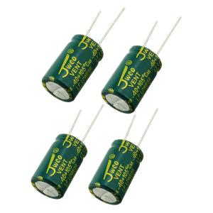 Конденсатор 2200мкФ 35В 16*25мм 105С (упаковка 4шт) JWCO LF222M1VBKJ1625EGN 2150мА 4000час