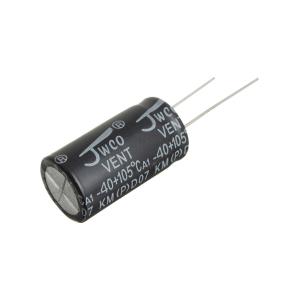 Конденсатор 2200мкФ 50В 16*30мм 105С Jwco KM222M1HBKJ1630EBK 1500мА 2000час