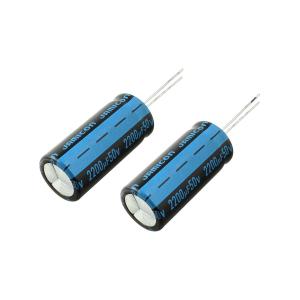 Конденсатор 2200мкФ 50В 16*35мм 105С (упаковка 2шт) Jamicon JTK228M050S1GMM35L 1950мА 2000час
