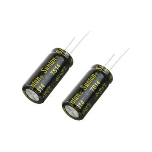 Конденсатор 2200мкФ 50В 16*35мм 105С (упаковка 2шт) Suntan TS14011H222MSB0C0R 1230мА 2000час