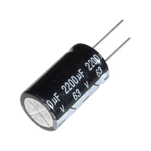 Конденсатор 2200мкФ 63В 18*35мм 105С Jwco KM222M1JBKJ1830VBK 1850мА 2000час