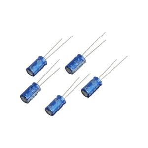 Конденсатор 220мкФ 16В 6*11мм 105С (упаковка 5шт) JB JRC1C221M02500630110000B 300мА 1000час