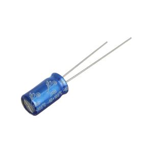 Конденсатор 220мкФ 16В 6*11мм 105С (упаковка 5шт) JB JRC1C221M02500630110000B 300мА 1000час