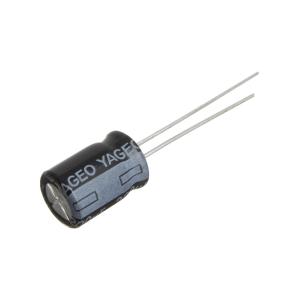 Конденсатор 220мкФ 25В 8*11мм 105С (упаковка 5шт) Yageo SH025M0220B3F-0811 200мА 2000час