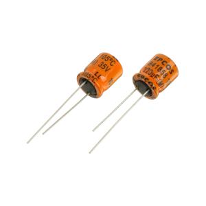 Конденсатор 220мкФ 35В 10*12мм 105С (упаковка 2шт) Epcos B41858C7227M 746мА 5000час