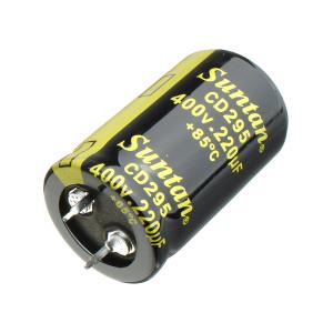 Конденсатор 220мкФ 400В 35*45мм 85C Suntan TS13DQ2G221MSB0D0R Snap-in 1200мА 5000час