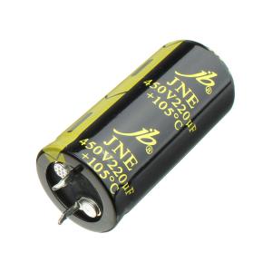 Конденсатор 220мкФ 450В 22*45мм 105C (упаковка 2шт) JB JNE2W221M10002200450 Snap-in 3150мА 2000час