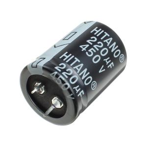 Конденсатор 220мкФ 450В 30*40мм 105С Hitano EHP221M2WBC Snap-in 1240мА 2000час