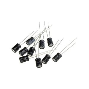 Конденсатор 22мкФ 35В 6*7мм (упаковка 10шт) TREC SS-35-22 54мА 2000час