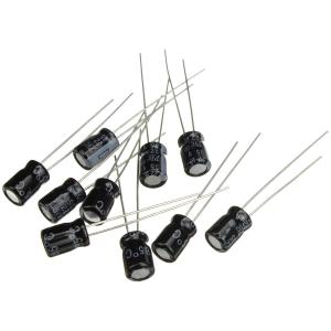 Конденсатор 22мкФ 35В 6*7мм (упаковка 10шт) TREC SS-35-22 54мА 2000час