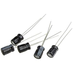 Конденсатор 22мкФ 35В 6*7мм (упаковка 5шт) TREC SS-35-22 54мА 2000час