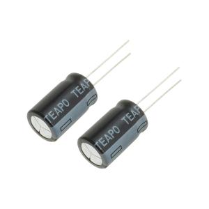 Конденсатор 22мкФ 400В 12.5*20мм 105С (упаковка 2шт) Teapo KSH226M400S1G5K20K 550мА 2000час