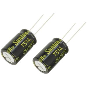 Конденсатор 22мкФ 400В 13*20мм 105С (упаковка 4шт) Suntan TS14012G220MSB0B0R 140мА 2000час