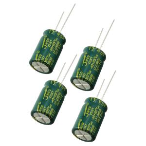 Конденсатор 22мкФ 400В 13*21мм 105С (упаковка 4шт) JWCO LF220M2GBKJ1321EGN 275мА 4000час