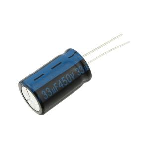 Конденсатор 33/450V d16 h25 105C