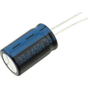 Конденсатор 33/450V d16 h25 105C