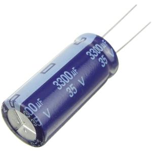 Конденсатор 3300мкФ 35В 16*36мм Yageo SK035M3300B7F-1636 1970мА 2000час