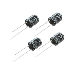 Конденсатор 330мкФ 25В 10*13мм 105C (упаковка 4шт) Hitano EHR331M25B 335мА 2000час