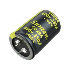 Конденсатор 330мкФ 400В 30*50мм 105С Suntan TS13DR2G331MSB0D0R Snap-in 1300мА 2000час