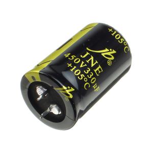 Конденсатор 330мкФ 450В 30*45мм 105C (упаковка 2шт) JB JNE2W331M10003000450 Snap-in 1300мА 2000час
