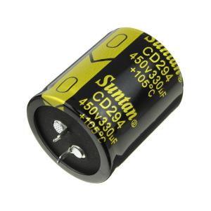 Конденсатор 330мкФ 450В 35*45мм 105С Suntan TS13DR2W331MSB0D0R Snap-in 1300мА, 2000час