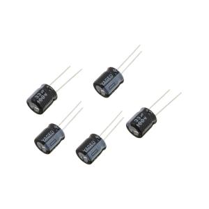 Конденсатор 33мкФ 100В 10*12мм 105C (упаковка 5шт) Yageo SH100M0033B5S-1012 160мА 2000час