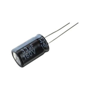 Конденсатор 33мкФ 160В, 13*20мм, 105C, Yageo SH160M0033B5S-1320