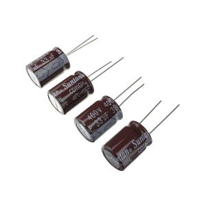 Конденсатор 33мкФ 400В 16*20мм 105С (упаковка 4шт) Suntan TS13D82G330MSB0C0R 540мА 5000час