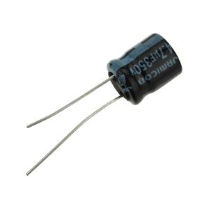 Конденсатор 4.7/350V d10 h12 105C