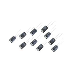 Конденсатор 4.7мкФ 400В 8*12мм 105С (упаковка 10шт) JWCO KM4R7M2GBKJ0812EBK 50мА 2000час