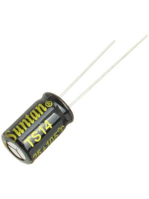 Конденсатор 4.7мкФ 400В 8*12мм 105С (упаковка 2шт) Suntan TS14012G4R7MSB040R 42мА 2000час