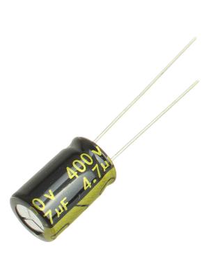 Конденсатор 4.7мкФ 400В 8*12мм 105С (упаковка 2шт) Suntan TS14012G4R7MSB040R 42мА 2000час