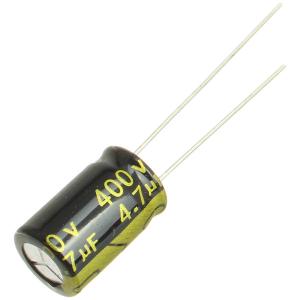 Конденсатор 4.7мкФ 400В 8*12мм 105С (упаковка 4шт) Suntan TS14012G4R7MSB040R 42мА 2000час